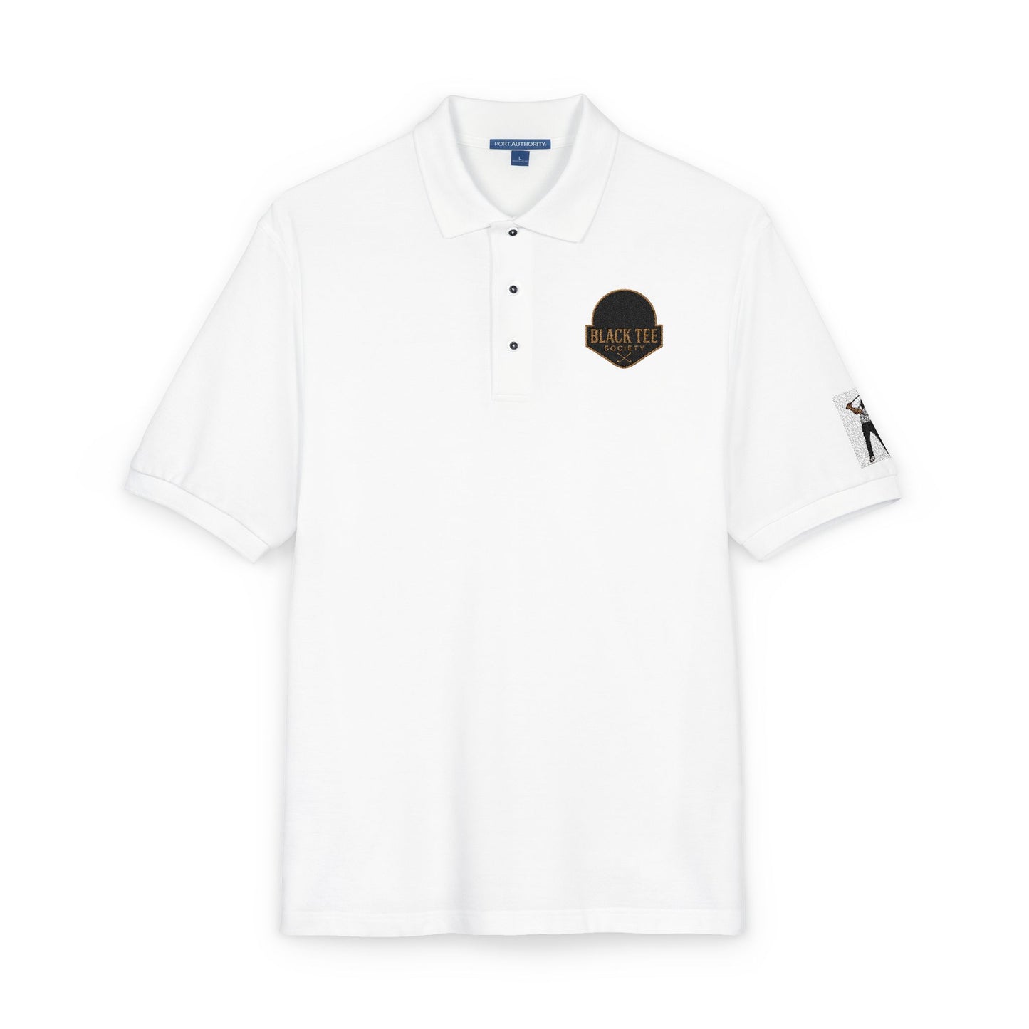 Embroidered Polo Shirt - Vintage Crest Logo