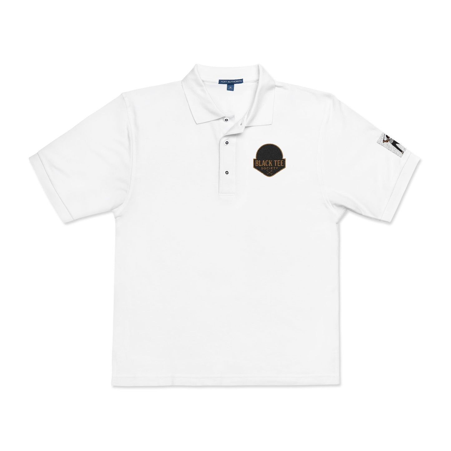 Embroidered Polo Shirt - Vintage Crest Logo