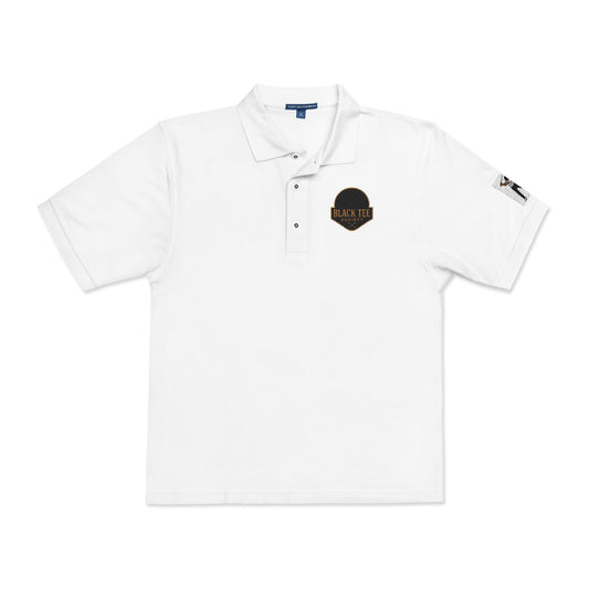 Embroidered Polo Shirt - Vintage Crest Logo